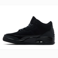 All-Black Lace-Up Sneakers with Glossy Trim